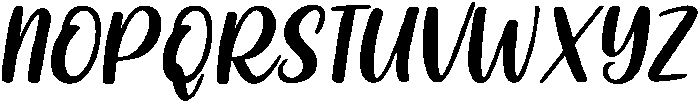 Saylor Slant otf (400) Font UPPERCASE