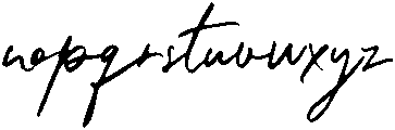 samantha otf (400) Font LOWERCASE