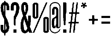 sans ttf (400) Font OTHER CHARS