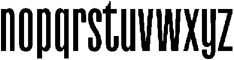 sans ttf (400) Font LOWERCASE