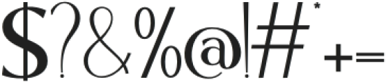 sanstar-Bold otf (700) Font OTHER CHARS