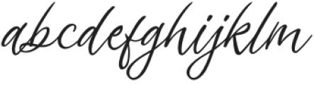 sapha script Regular otf (400) Font LOWERCASE