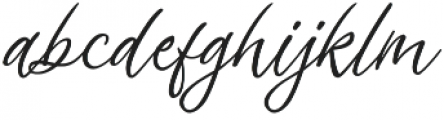 sapha script otf (400) Font LOWERCASE