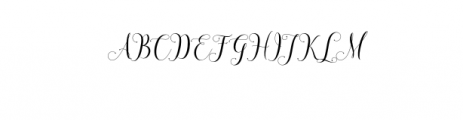 Sadhira Script.otf Font UPPERCASE