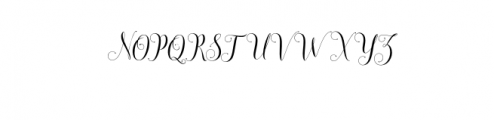 Sadhira Script.otf Font UPPERCASE