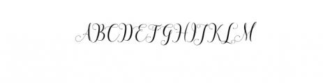 Sadhira Script.ttf Font UPPERCASE