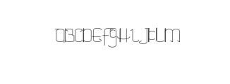 SaeelaNuary-Serif.otf Font UPPERCASE