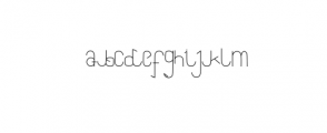SaeelaNuary-Serif.otf Font LOWERCASE