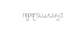 SaeelaNuary-Serif.otf Font LOWERCASE