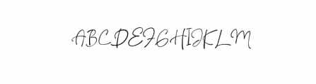 Safiar-Signature.otf Font UPPERCASE