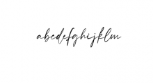 Safina Bralyn.otf Font LOWERCASE