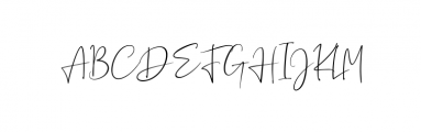 Sagitarius Signature Font Font UPPERCASE