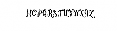 SailaNurissalma.otf Font UPPERCASE