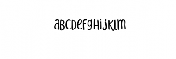 Sakra Regular.otf Font LOWERCASE