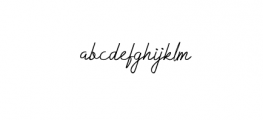 Sallmira Font Font LOWERCASE