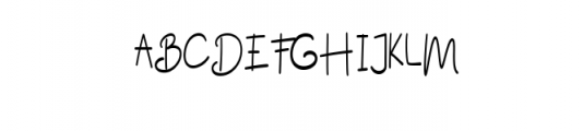 Salmounth.ttf Font UPPERCASE