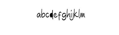 Salmounth.ttf Font LOWERCASE