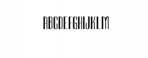 Sambeltigo-Clean.ttf Font UPPERCASE