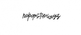 Sansitype Script.otf Font LOWERCASE