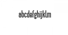 Sansterdam Inline Deco.otf Font LOWERCASE