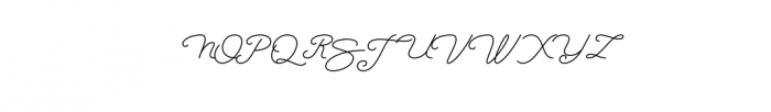 Sansterdam Script.otf Font UPPERCASE