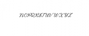 Say Love Font UPPERCASE
