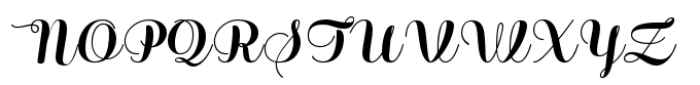 Sabores Script Black Italic Font UPPERCASE