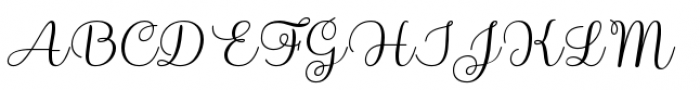 Sabores Script Italic Font UPPERCASE