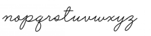 Said In Script Regular Font LOWERCASE