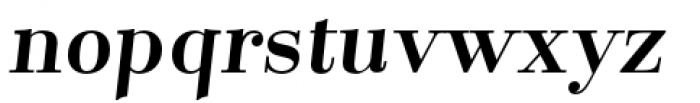 Santis Bold Italic Font LOWERCASE
