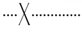 Sappho Monogram Stencil Font OTHER CHARS