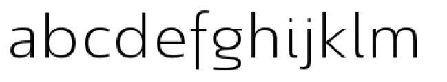 Savigny Light Normal Font LOWERCASE