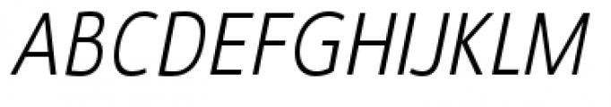 Savigny Regular Condensed Italic Font UPPERCASE