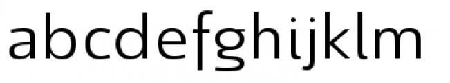 Savigny Regular Normal Font LOWERCASE