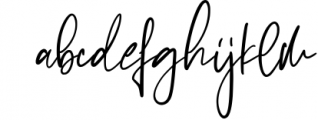 Sabina Angellica - Modern Script Font Font LOWERCASE