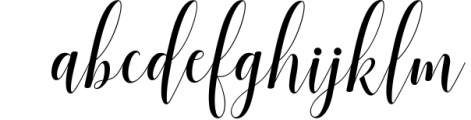 Sadhira Script Calligraphy Typeface Font LOWERCASE