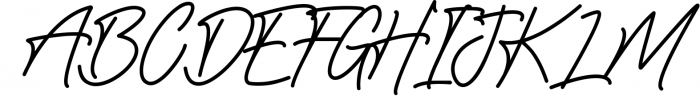 Sadwell - A Casual Handwritten Font 1 Font UPPERCASE