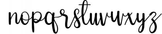 Sahitna - Modern Calligraphy Font Font LOWERCASE