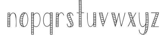 Sailor Stripes San Serif Font Font LOWERCASE