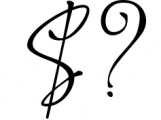 Salisha Signature Font OTHER CHARS