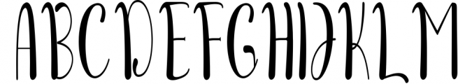 Sally Butter-Font Duo 2 Font UPPERCASE