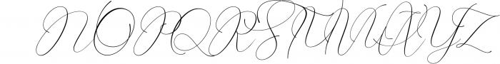 Salma Alianda - Elegant Script Font Font UPPERCASE