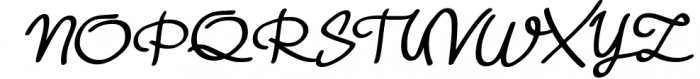 Salomon Sign Font UPPERCASE