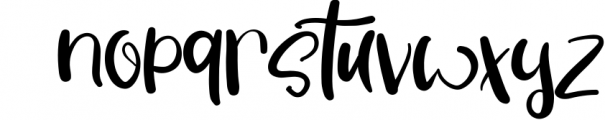 Salsabilla Font LOWERCASE