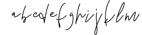 Salt Water - Handwritten Chic Font Font LOWERCASE