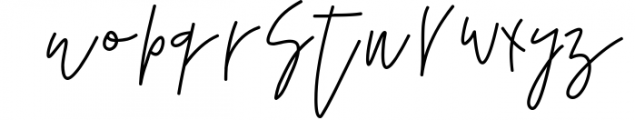 Salt Water - Handwritten Chic Font Font LOWERCASE