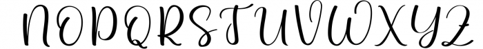 Samantha - Script Handwriting Font Font UPPERCASE