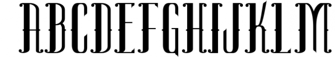 Sambeltigo Typeface 2 Font UPPERCASE