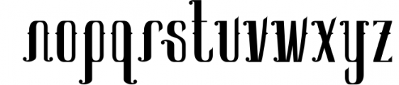 Sambeltigo Typeface 2 Font LOWERCASE