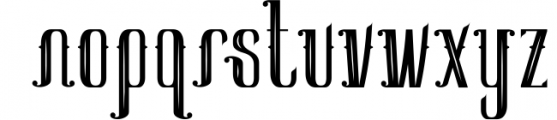 Sambeltigo Typeface 3 Font LOWERCASE